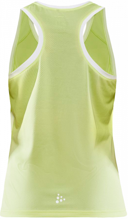 Craft - Sporty Women's Tanktop - Giallo & branco