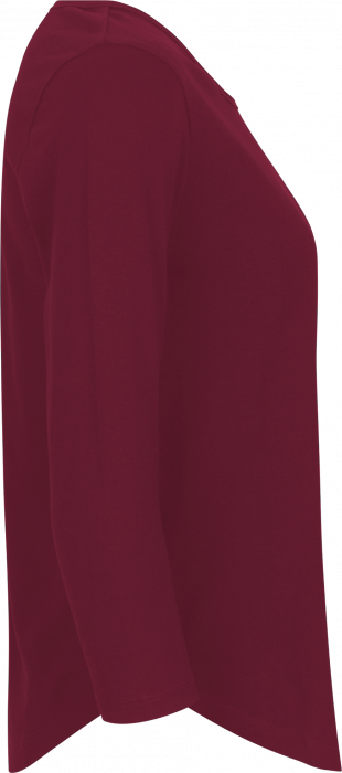 Neutral - Organic Cotton T-Shirt 3/4 Sleeve Female - Bordeaux
