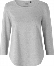 Organic cotton t-shirt 3/4 sleeve female