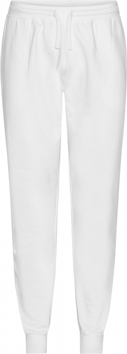 Neutral - Tiger Cotton Sweatpants - White