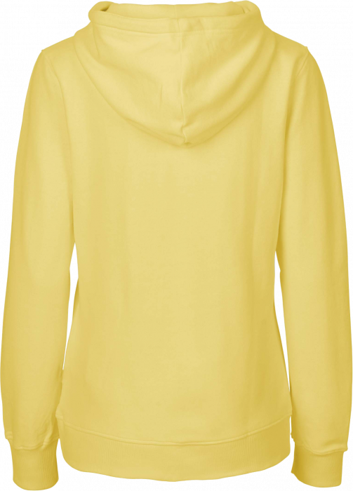Neutral - Organic Cotton Hoodie With Full Zip Women - Dusty Yellow