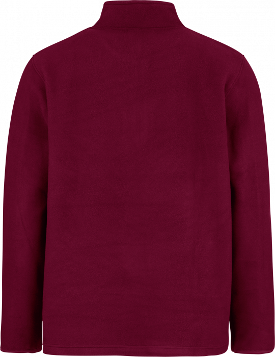 Neutral - Recycled Fleece Quarter Zip - Bordeaux