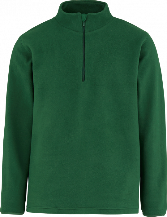 Neutral - Recycled Fleece Quarter Zip - Bottle Green