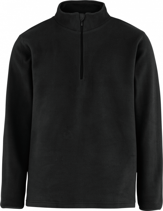 Neutral - Recycled Fleece Quarter Zip - Black