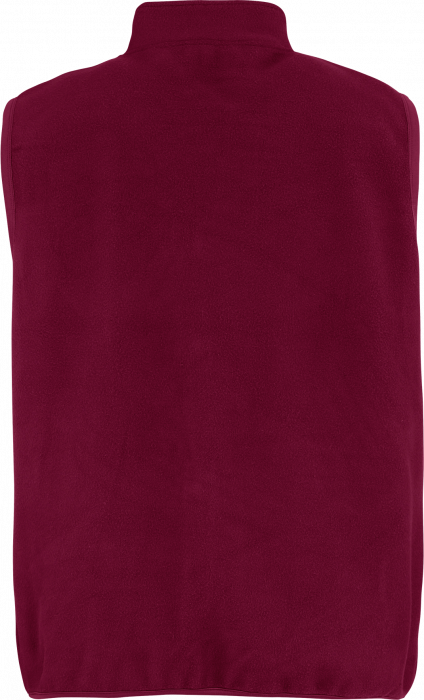 Neutral - Recycled Fleece Vest - Bordeaux