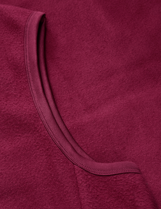 Neutral - Recycled Fleece Vest - Bordeaux
