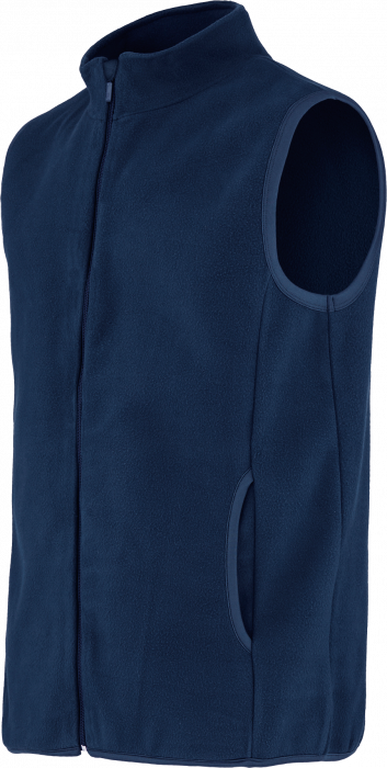 Neutral - Recycled Fleece Vest - Granat