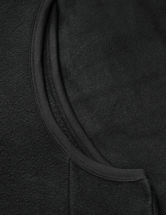 Neutral - Recycled Fleece Vest - Black