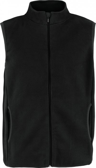 Neutral - Recycled Fleece Vest - Black