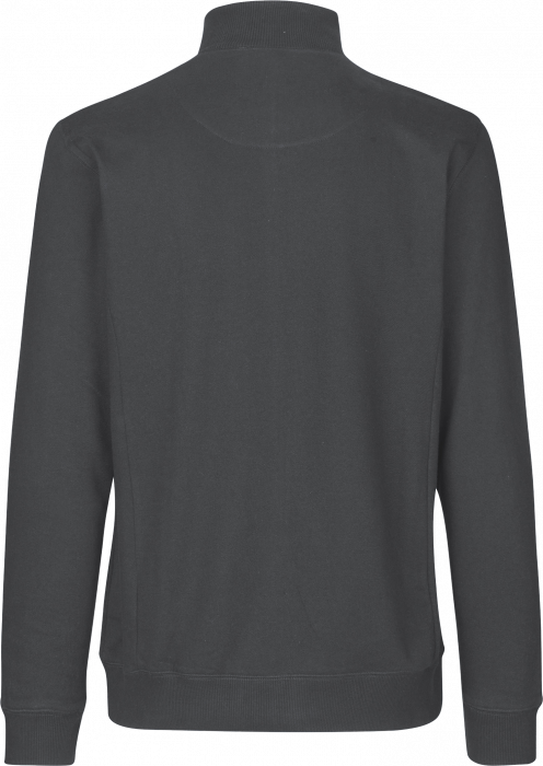 Neutral - Unisex Sweatshirt Neck Jacket - Charcoal