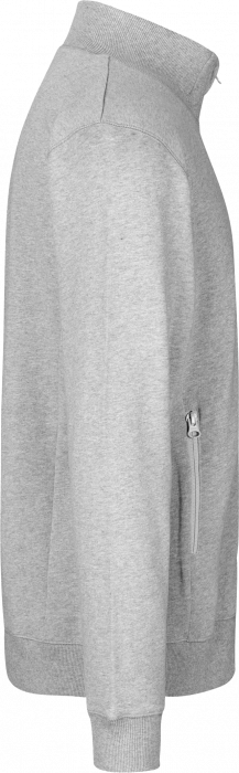 Neutral - Unisex Sweatshirt Neck Jacket - Sport Grey