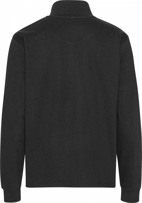 Neutral - Eco Cotton Unisex Quarter Zip Sweatshirt - Black