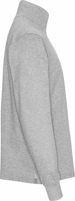 Neutral - Eco Cotton Unisex Quarter Zip Sweatshirt - Sport Grey