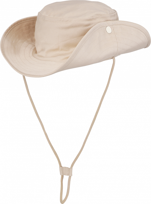 Neutral - Eco Cotton Safari Bucket Hat - Sand
