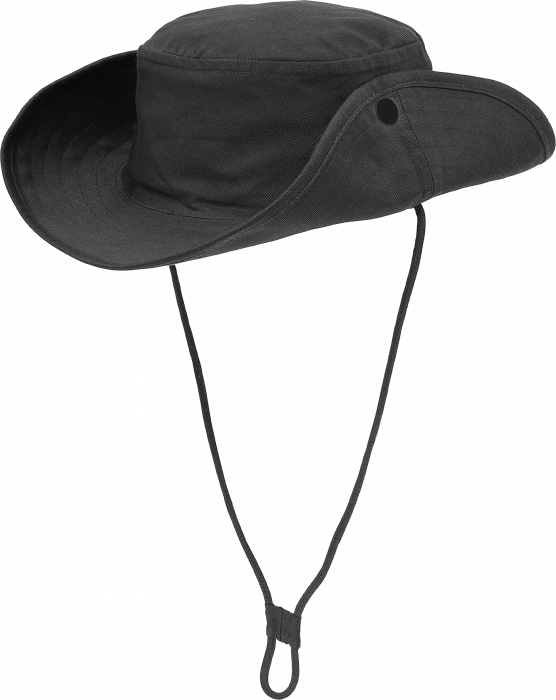 Neutral - Eco Cotton Safari Bucket Hat - Black