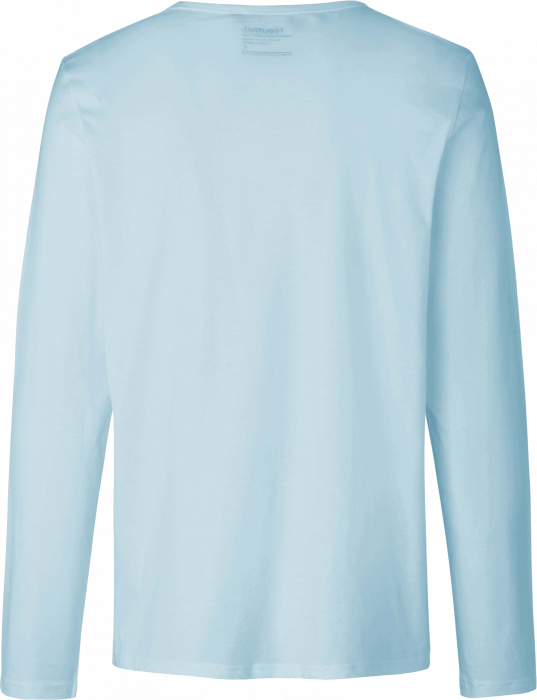 Neutral - Organic Long Sleeve Cotton T-Shirt - Light Blue