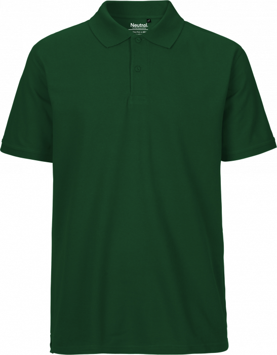 Neutral - Økologisk Bomulds Polo - Bottle Green
