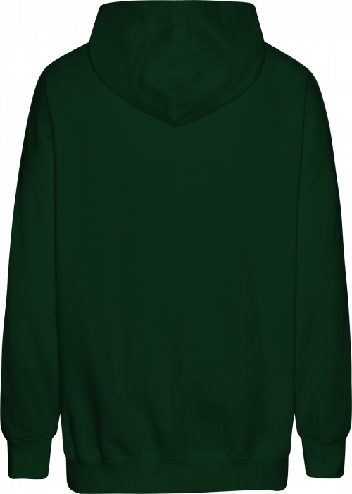 Neutral - Tiger Cotton Oversized Hoodie - Bottle Green