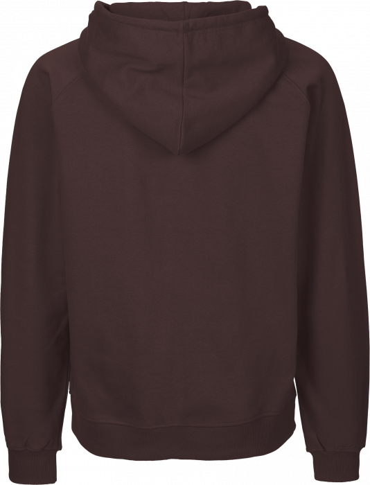 Neutral - Organic Cotton Hoodie With Full Zip - Brown