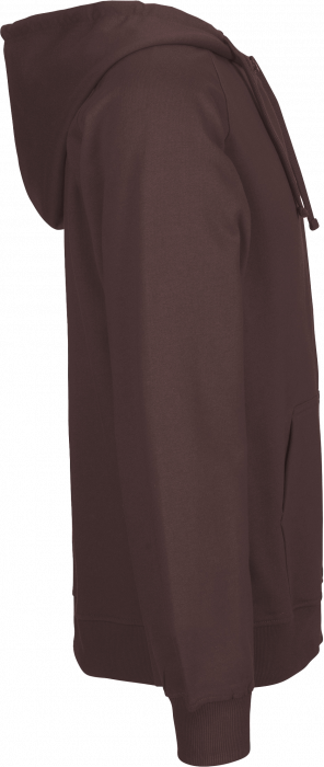 Neutral - Organic Cotton Hoodie With Full Zip - Brown