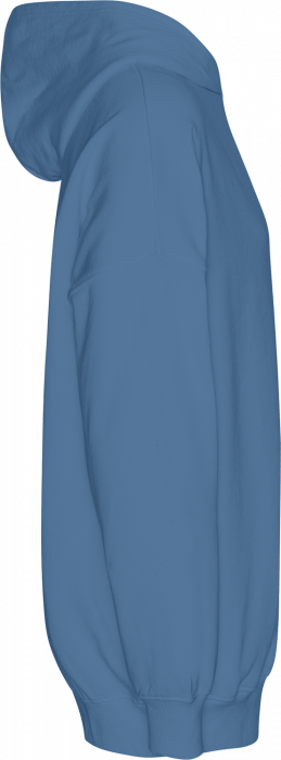 Neutral - Tiger Cotton Oversized Hoodie - Dusty Indigo