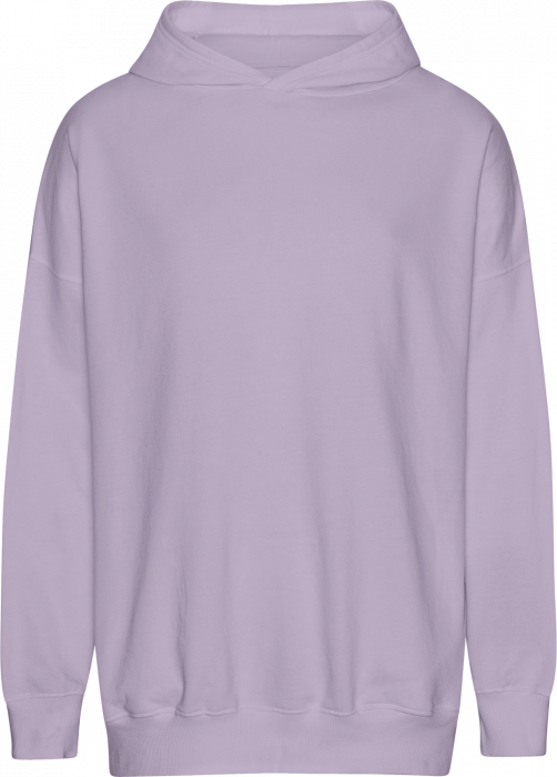 Neutral - Tiger Cotton Oversized Hoodie - Dusty Purple