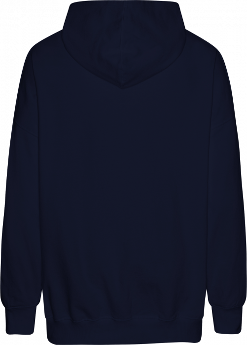 Neutral - Tiger Cotton Oversized Hoodie - Navy