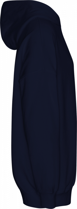 Neutral - Tiger Cotton Oversized Hoodie - Navy