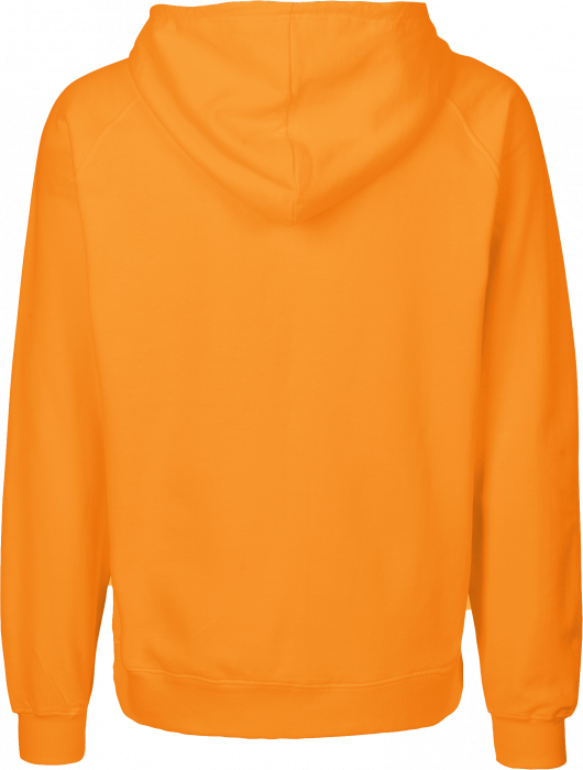 Neutral - Organic Cotton Hoodie With Full Zip - Okay Orange