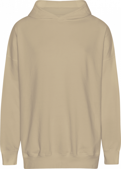 Neutral - Tiger Cotton Oversized Hoodie - Sand