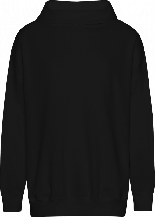 Neutral - Tiger Cotton Oversized Hoodie - Black