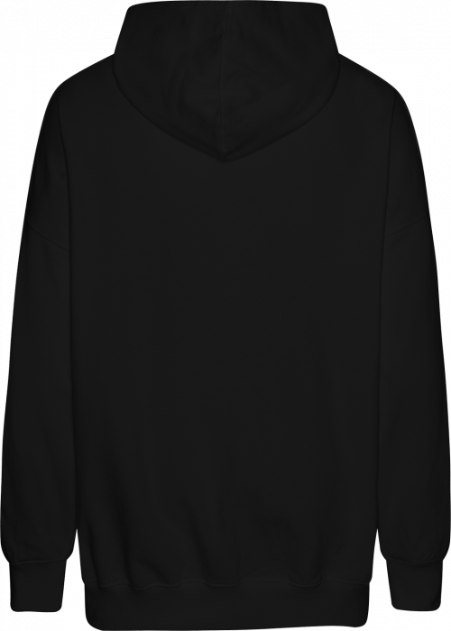 Neutral - Tiger Cotton Oversized Hoodie - Black