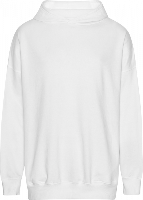Neutral - Tiger Cotton Oversized Hoodie - White
