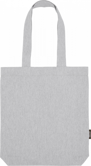 Neutral - Recycled Cotton Twill Bag - Grey melange