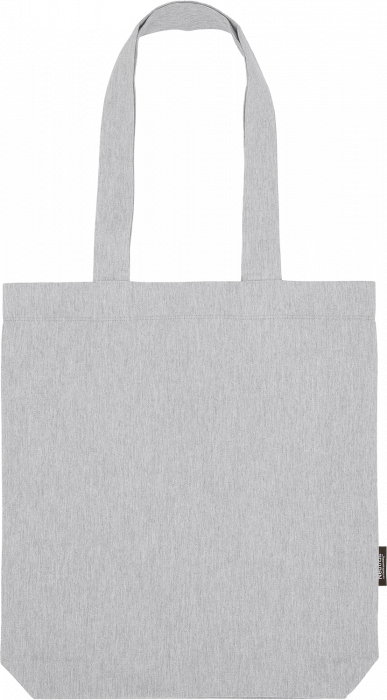 Neutral - Recycled Cotton Twill Bag - Grey Melange