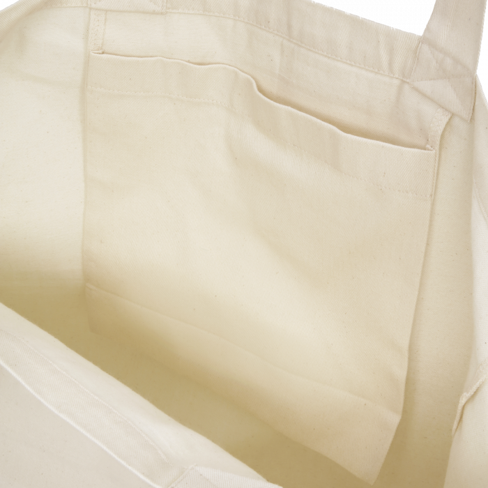 Neutral - Eco Cotton Twill Shopper Bag - Nature