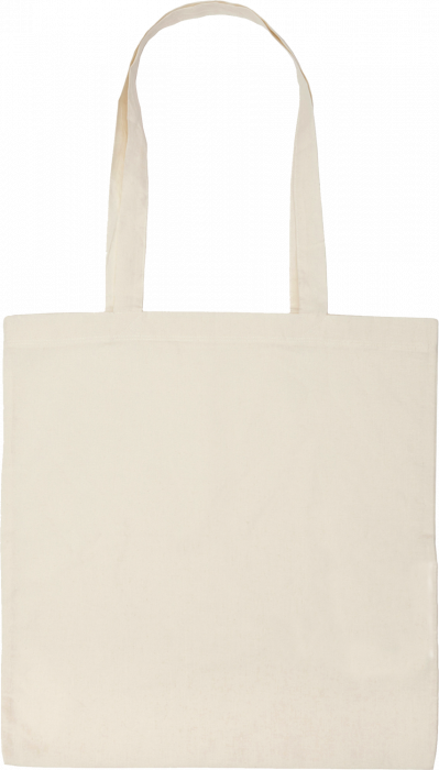 Neutral - Tiger Cotton Twill Bag Long Handles - Nature