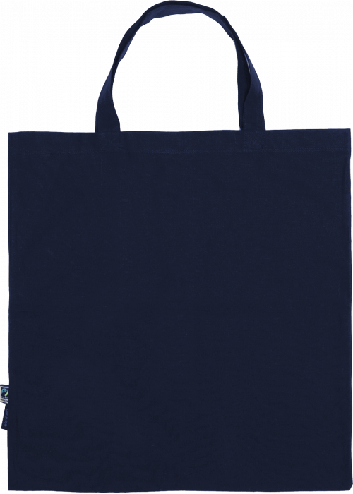 Neutral - Organic Tote Bag With Short Handle - Marinho