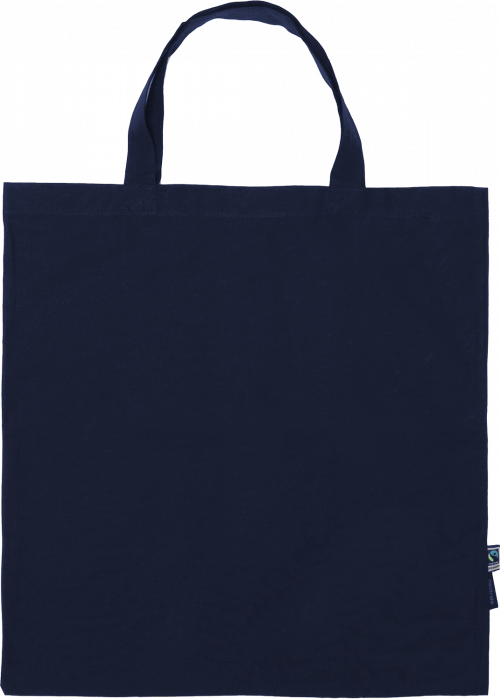 Neutral - Organic Tote Bag With Short Handle - Granat