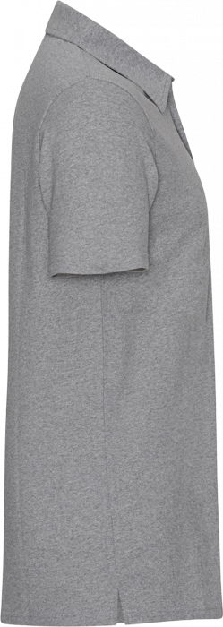 Neutral - Recycled Cotton Polo - Grey Melange