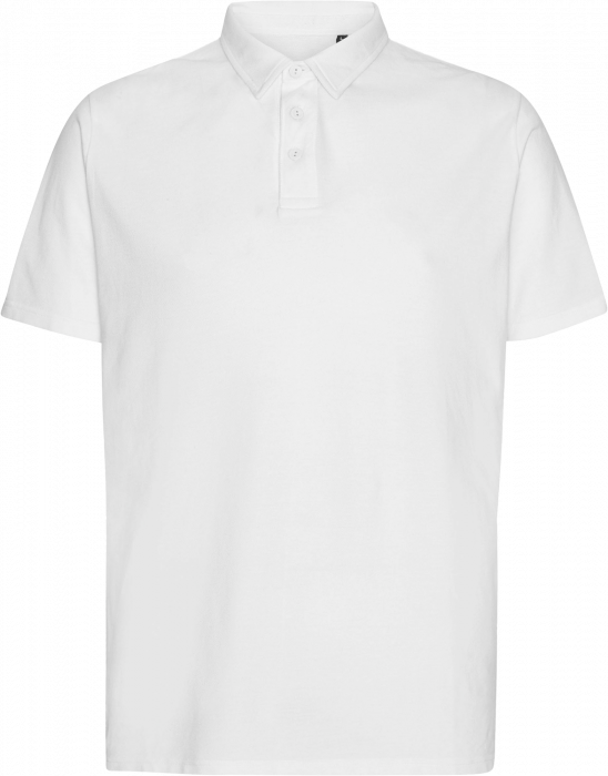 Neutral - Tiger Cotton Polo - White
