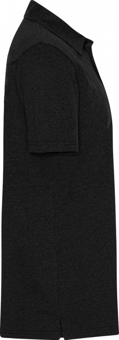 Neutral - Recycled Cotton Polo - Black Melange