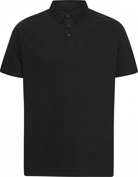 Neutral - Tiger Cotton Polo - Black