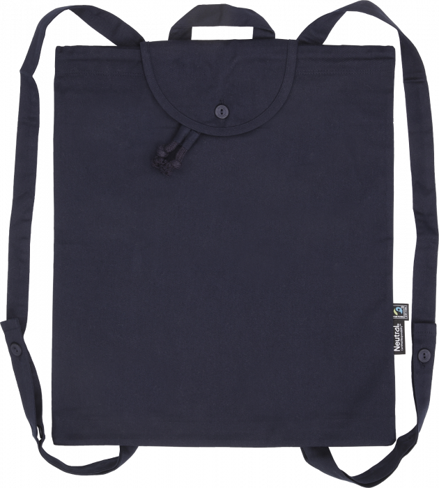 Neutral - Eco Cotton Twill Light Backpack - Navy