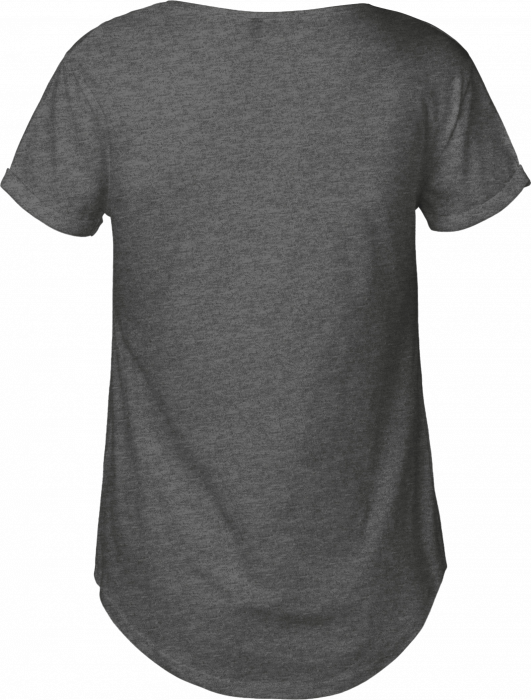 Neutral - Organic Roll Up Sleeve T-Shirt Women - Dark Heather