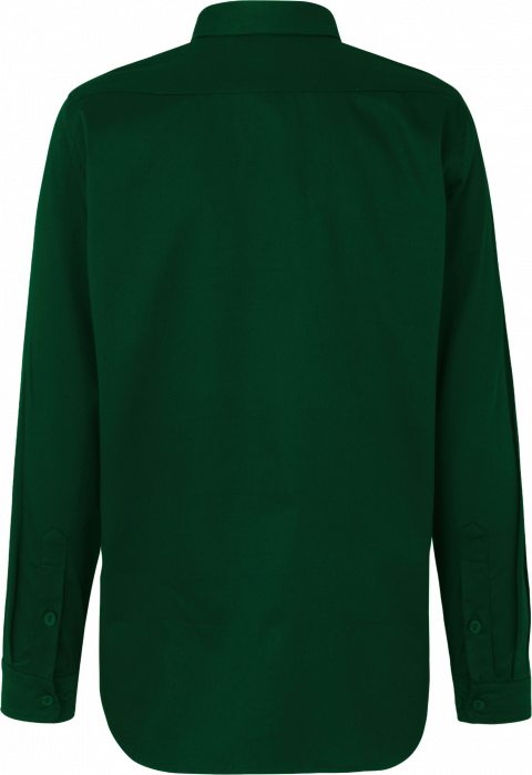 Neutral - &Oslash;kologisk Bomulds Skjorte Herre - Bottle Green
