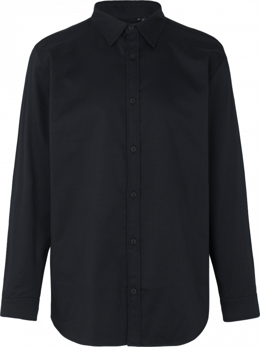 Neutral - Eco Cotton Mens Twill Shirt - Black