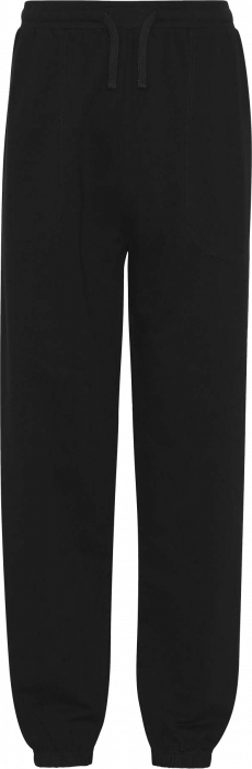Neutral - Eco Cotton Unisex Sweatpants Hem - Black