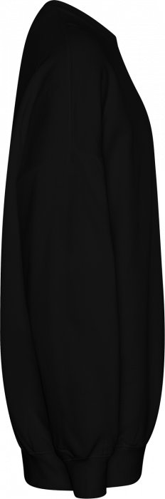 Neutral - Tiger Cotton Oversized Sweatshirt - Black