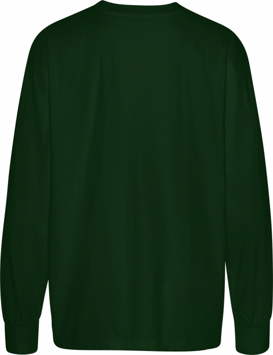 Neutral - Tiger Cotton Oversized Long Sleeve T-Shirt - Bottle Green